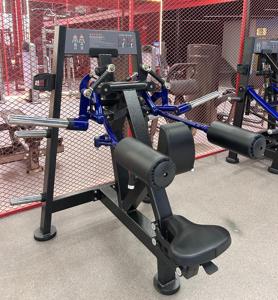 Máquina de gimnasio para flexiones de piernas, equipo de fitness de alta resistencia para uso en gimnasios, con carga de placas. - Product Image 6