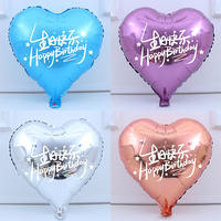 Ballons en aluminium personnalisés avec logo imprimé, conception de fabricant, OEM, emballage personnalisé, fête, hélium