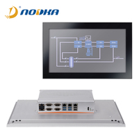 NODKA tablet layar lebar 15.6 inci, komputer tanam IP65 tahan air CPU gen 9