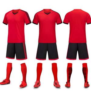 Conjuntos de Entrenamiento de Fútbol de Manga Corta de Secado Rápido, 100% Poliéster, Compra al por Mayor Disponible, Uniformes de Fútbol - Product Image 2