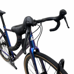 Vélo de <span class=keywords><strong>Gravel</strong></span> Adulte <span class=keywords><strong>pour</strong></span> Hommes et Femmes, Aventure Cycliste en Plein Air, Cadre en Alliage d'Aluminium, Freins à Disque Hydrauliques 12 Vitesses, Guidon Droit 700c - Product Image 2