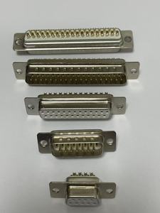 D-SUB hàn dây thẳng loại nam và nữ Đầu nối | <span class=keywords><strong>DB9</strong></span> | DB15 | DB25 | db37 - Product Image 4