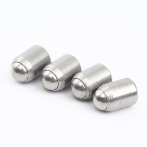 Cylindrical Head Locking <b>Ball</b> Plunger D5 L6 Stainless <b>Steel</b> Polished DIN Standard - Product Image 2