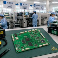 Services de fabrication de prototypes de circuits imprimés (PCB)/assemblages de circuits imprimés (PCBA) sur mesure - Matériaux Rogers, finition de surface ENIG, blindage RF/EMI, ODM/OEM