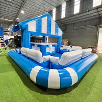 Canapé flottant gonflable pour piscine, bar flottant pour adultes, grand modèle de qualité supérieure pour les fêtes dans la cour
