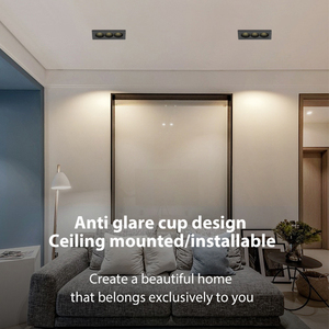 Mini foco moderno de gran venta, foco LED de ahorro de energía para interiores del hogar, incrustación de aluminio para sala de estar empotrada - Product Image 3