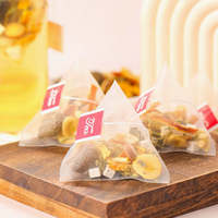 Teh Herbal Biji Sterculia & Buah Monk - Ramuan Alami untuk Mendukung Kesehatan Paru-Paru & Menenangkan Tenggorokan bagi Perokok, Dapat Disajikan Panas atau Dingin