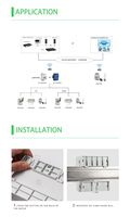 Compteur d'énergie triphasé Acrel ADW300 sur rail DIN avec communication 4G/Wi-Fi/LoRa/LoRaWAN, compteur d'énergie sans fil, connexion RS485