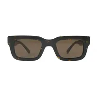 Lunettes de soleil carrées en acétate faites à la main, unisexes, style rétro vintage des années 90, petite monture, UV400, polarisées, lunettes de soleil tendance pour la plage et les voyages