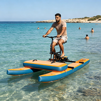 Kayak gonflable de loisirs aquatiques, Vélo aquatique à pédales, en PVC, Série WB, pour usage extérieur, de fabrication industrielle