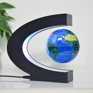 Globo Terráqueo Magnético con Luz Nocturna, Modelo de Mapa Mundial Levitante para Mesa de Oficina y Enseñanza de Geografía - Product Image 4