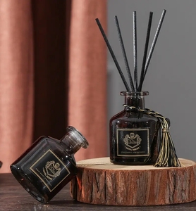 Flameless nhà hương thơm phòng lửa miễn phí hương thơm dầu hương thơm nước hoa màu đen - Product Image 4