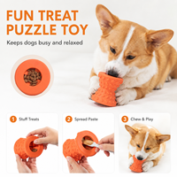 Juguete Masticable para Perros con Forma de Mono, Figura Sólida de Animal, Juguete para Mascotas para Cuidado Dental y Masticadores Fuertes, Línea de Suministro al por Mayor