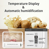 Minuterie automatique Système de plantation de champignons intelligent Kit de culture de champignons avec pompe intelligente Mini serre intelligente de champignons