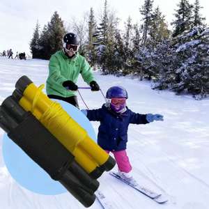 Corde de <span class=keywords><strong>ski</strong></span> réglable pour l'apprentissage des enfants |   Entraîneur de <span class=keywords><strong>ski</strong></span> de descente sécurisé sans harnais |   Développe une bonne posture avec plaisir pour toute la famille - Product Image 1