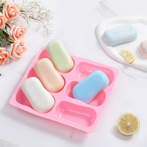 Custom Silicone Body <b>Soap</b> <b>Molds</b> Multiple Shapes Square Oval Corn Pattern LFGB Non Stick Versatile for DIY <b>Soap</b> Making - Product Image 2