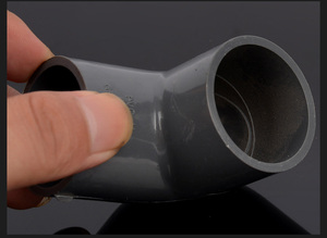 Chống ăn mòn PVC khuỷu tay cho mịn thoát nước <span class=keywords><strong>uPVC</strong></span> 20mm <span class=keywords><strong>110mm</strong></span> Kích thước Hàn Thủy lợi xây dựng phụ kiện đường ống khí - Product Image 4