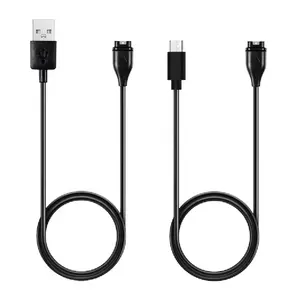 Câble de <span class=keywords><strong>chargeur</strong></span> USB Type C pour <span class=keywords><strong>Garmin</strong></span> Fenix 7S 7 7X Pro Forerunner 255 265 955 965S Instinct 2X <span class=keywords><strong>Vivoactive</strong></span> <span class=keywords><strong>3</strong></span> 1m - Product Image 1