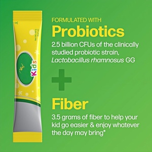 Sachets de fibres <span class=keywords><strong>probiotiques</strong></span> pour enfants sous marque privée, 24 unités, pour les 3 ans <span class=keywords><strong>et</strong></span> plus, soutien digestif <span class=keywords><strong>et</strong></span> immunitaire, aide à restaurer la régularité intestinale - Product Image 2