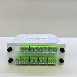 ตัวแยกสัญญาณไฟเบอร์ออปติกแบบ SC สำหรับใส่ในตลับแบบ Carrier Grade 1x16 โมดูลตัวแยกสัญญาณแบบเสียบปลั๊กสำหรับ FTTH - Product Image 4