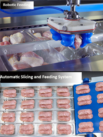 Thermoformmachine voor worst, kaas, vlees, vis, fruit en groenten, vacuümverpakkingsmachine