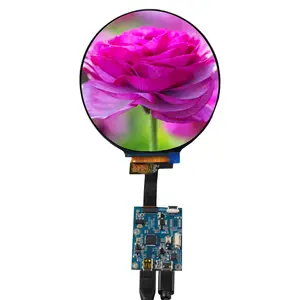 Lcd Display Panel 31Pin Mipi Tft Lcd Screen Display 4Inch 720X720 Round Lcd Screen Module With Hd Mi Usb Driver Board