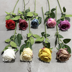 Rosa Artificial de Tallo Único de Seda Vicilia para Decoración de Bodas y Hogar - Product Image 2