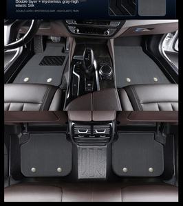 Gran oferta de alfombrillas de cuero TPE 5D, juego completo de alfombrillas traseras para varios vehículos, incluido el asiento Civic HRV, Compatible con <span class=keywords><strong>Tesla</strong></span> Y - Product Image 6