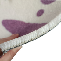 Tapis moderne de luxe personnalisé imprimé en nylon tapis à poils longs touffus en fourrure pour la maison chevet salon enfants salle de réunion vestiaire
