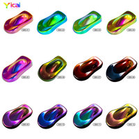 Pigment époxy optique caméléon à effet brillant YICAI, poudre changeante de couleur pour peinture automobile