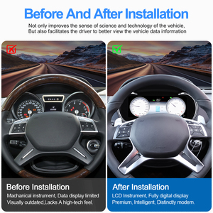 Nuevo Panel de Instrumentos Digital para Automóvil Navihua con Sistema Linux, Velocímetro Automático con Carplay, Pantalla LCD para Benz Clase G W463 2013-2018 - Product Image 6