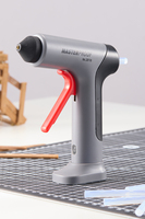 Pistolet à colle thermofusible MSD Electric Professional DIY, simple, 7 mm, 20 W, 15 s, batterie lithium rechargeable, modèle 2818, garantie 3 ans, 30+