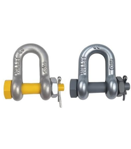 <span class=keywords><strong>Manille</strong></span> en acier allié galvanisé à chaud G2150 US, certifiée ANSI, haute résistance, forgée, résistante à la corrosion, pour levage et exploitation minière - Product Image 5