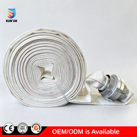 Tuyau d'irrigation plat en PVC Kunan de 1 à 6 pouces, tuyau d'incendie en toile pour l'agriculture, prix d'usine