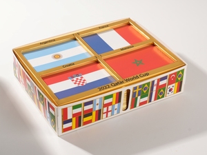 Decoración para el Hogar de la Copa <span class=keywords><strong>Mundial</strong></span> de Fútbol 1930-<span class=keywords><strong>2022</strong></span>, Marco de Puntuación Personalizable y Duradero de las Cuatro Finales, Coleccionables para Aficionados al Fútbol, Recuerdo - Product Image 4