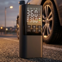 Compresseur d'air portable à prix abordable, gonfleur de pneus XM8008 avec affichage numérique, moniteur de pression des pneus, matériau ABS