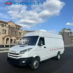 รถตู้แช่เย็น 1VECO 4x2 พร้อมตู้เก็บความเย็นสำหรับขนส่งอาหารในเมือง สำหรับการจัดส่งแบบควบคุมอุณหภูมิในพื้นที่เมือง - Product Image 5