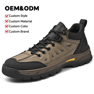 Bottes de montagne techniques pour terrains accidentés, pointe anti-collision, soutien de la voûte plantaire, durables, pour hommes, vente directe d'usine - Product Image 1