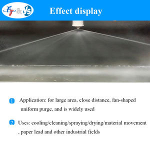 YS-BHC Slotted Draft Nozzle for Gas and <strong>Steam</strong> Stainless Steel Blow Nozzle <strong>Fan</strong> Spray Nozzle - Product Image 6