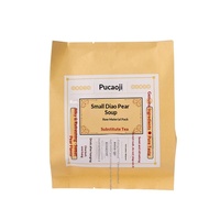 Petite soupe de poires suspendues Automne/Hiver, Mélange de tisanes bienfaisantes à base de champignons blancs et de dattes rouges 100g
