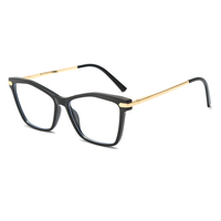 VisualMate Factory Custom cat Eye TR90 Metal Eyewear Oversize Optical Frame Eyeglasses Frames for All Face
