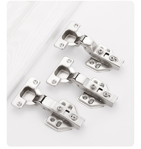 Bisagra Hidráulica Compacta de Acero Inoxidable para Puerta de Gabinete de Oficina con Cierre Automático - Product Image 4