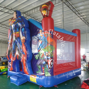 <span class=keywords><strong>Precio</strong></span> de fábrica Inflable Bouncer House Inflable Bouncer Hero Theme Castle para venta comercial - Product Image 2
