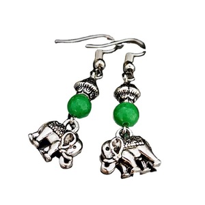 Orecchini a Forma di Elefante per Donne, Stile Etnico Vintage, Accessori per Orecchie da Indossare Quotidianamente - Product Image 6