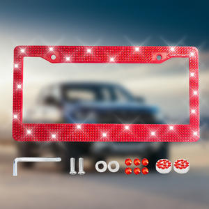 Cadre de plaque d'immatriculation automobile américaine et européenne - Logo personnalisé, accessoire extérieur décoratif pour automobile - Product Image 6