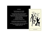 Jeu de cartes Oracle de divination haut de gamme à bords dorés, pour la lecture des signes et la guidance spirituelle, cartes de tarot personnalisées en papier doré, portable pour la famille