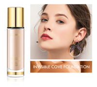 Nouveau fond de teint liquide 35ml OEM personnalisé étanche longue durée maquillage correcteur fond de teint liquide mat