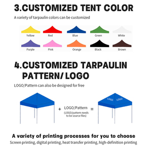 Carpa Publicitaria Personalizada <span class=keywords><strong>para</strong></span> Eventos Deportivos, Resistente a la Lluvia, <span class=keywords><strong>para</strong></span> Fiestas y Partidos de Fútbol - Product Image 5