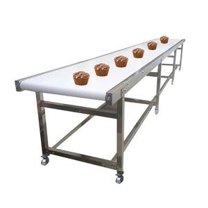 Fabricant de convoyeurs à bande alimentaire, convoyeur à bande plate de qualité alimentaire blanc pour la production en ligne d'assemblage - Product Image 4