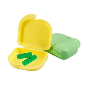 Logotipo personalizado colorido plástico ortodoncia apoyos alineador boca protector caso dentadura caja <span class=keywords><strong>de</strong></span> retención Dental caja <span class=keywords><strong>de</strong></span> retención - Product Image 6